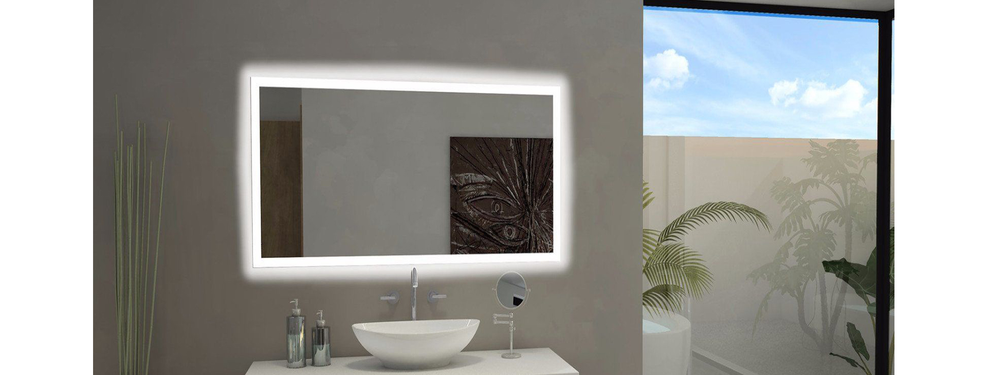 Mirror with Light